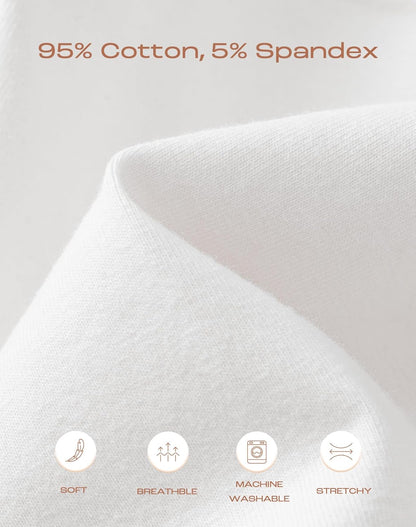 Women's Plus Size XL-5XL High Waisted Cotton Underwear