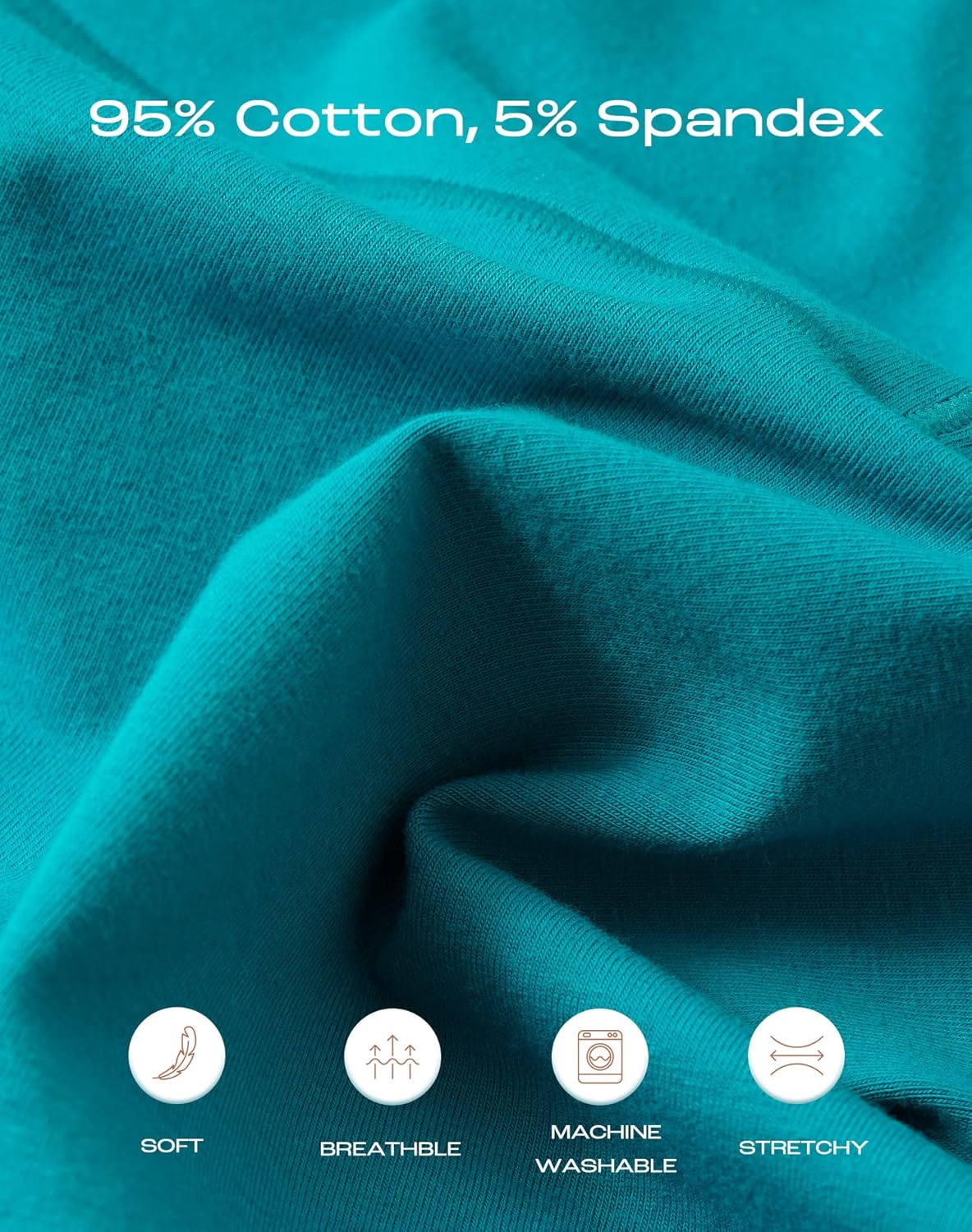 Women's Plus Size XL-5XL High Waisted Cotton Underwear