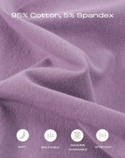 Women's Plus Size XL-5XL High Waisted Cotton Underwear